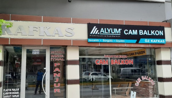 Eskişehir / Özkafkas Alüminyum ve Isıcamlı Cam Balkon